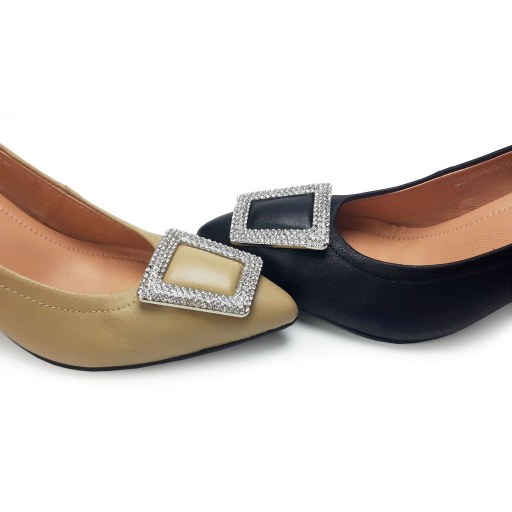 MICCO High Heeled Pumps decorated with crystals Model 2009-64