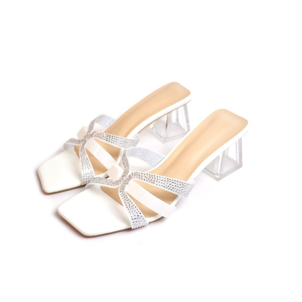 MICCO Acrylic Heeled Sandals Model 370-27