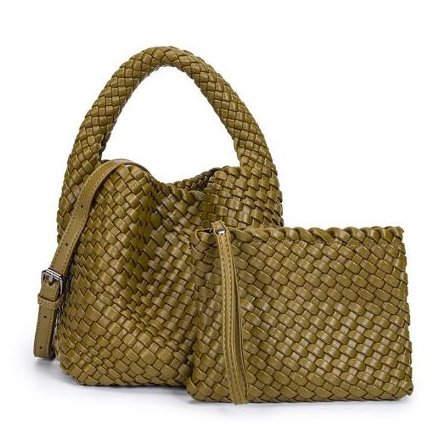 PU leather Woven Bag Model B988