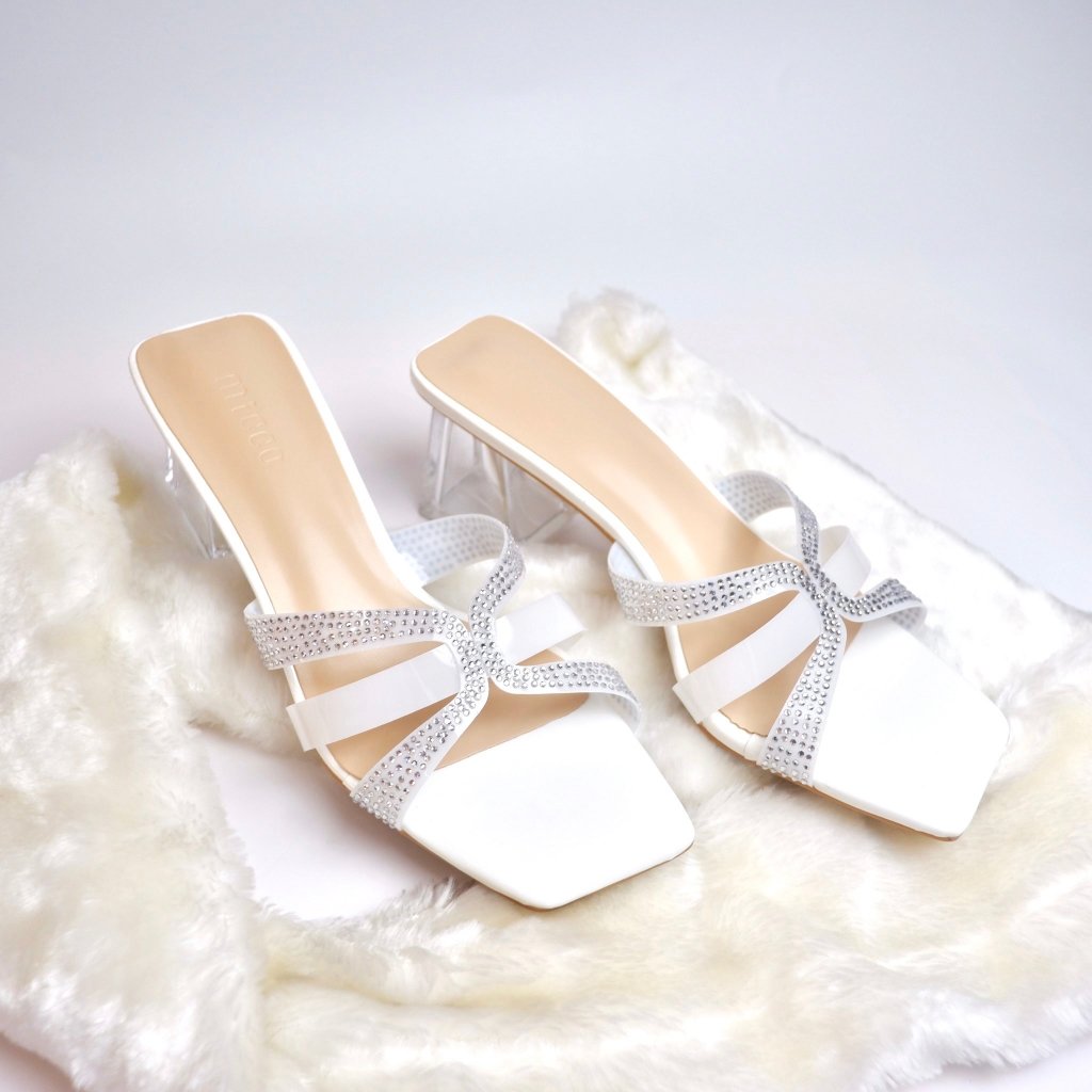 MICCO Acrylic Heeled Sandals Model 370-27