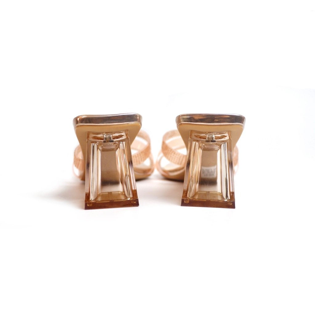 MICCO Acrylic Heeled Sandals Model 370-27