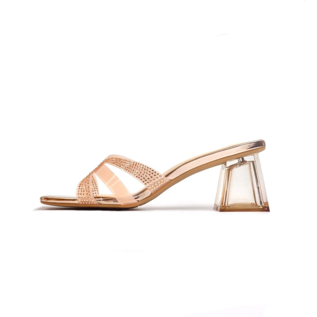 MICCO Acrylic Heeled Sandals Model 370-27