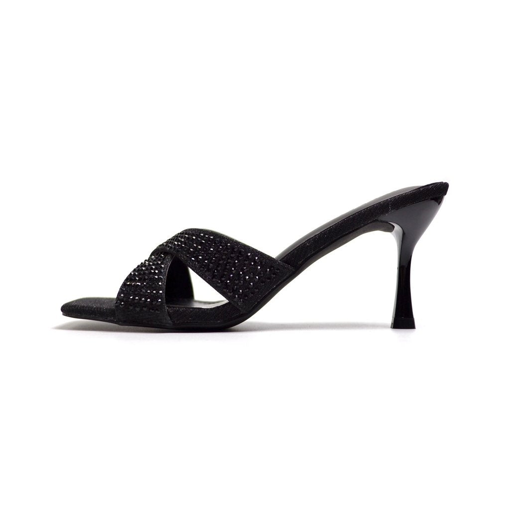 MICCO Rhinestone Heels Sandals Model 0852-246